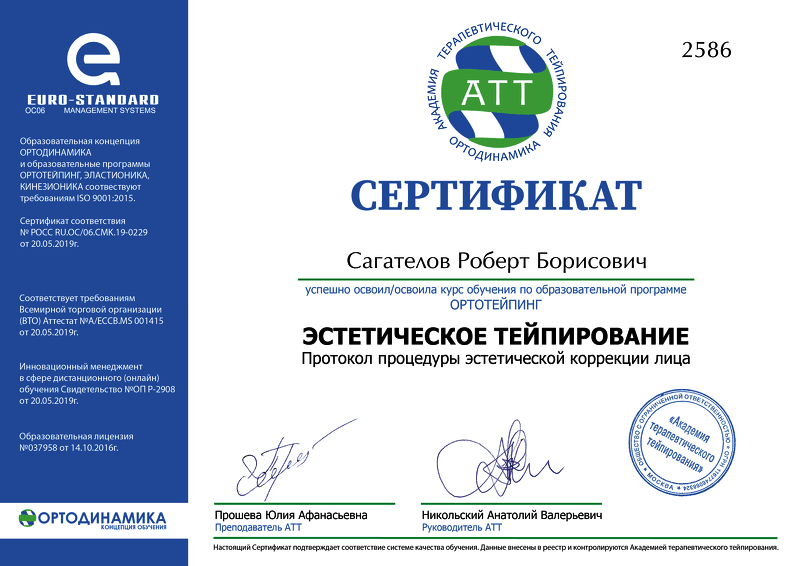 Эстетическое тейпирование 2